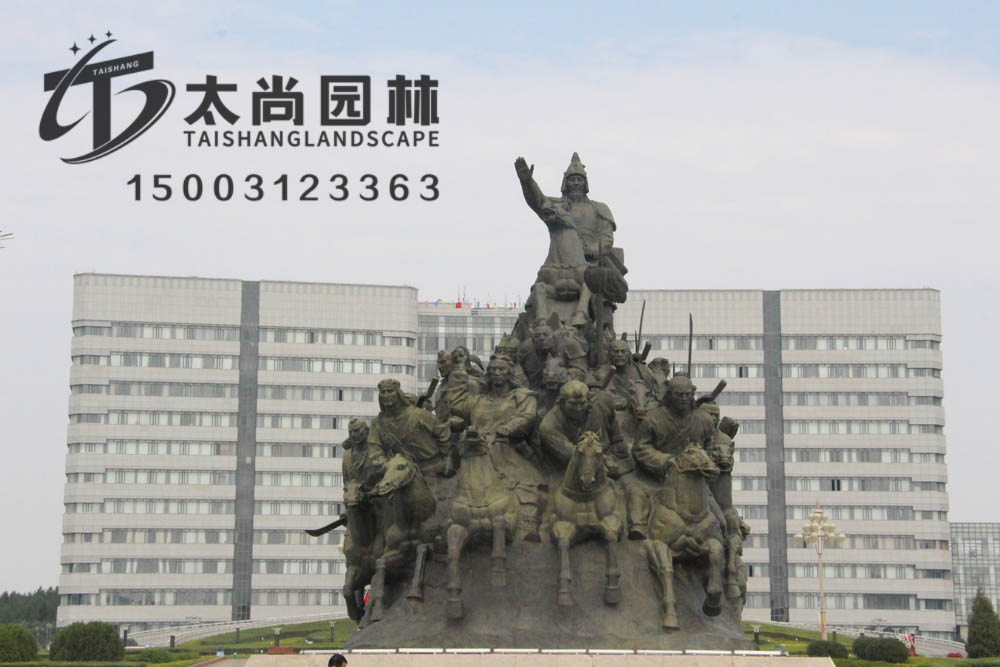 铸铜雕塑，九游会在线园林