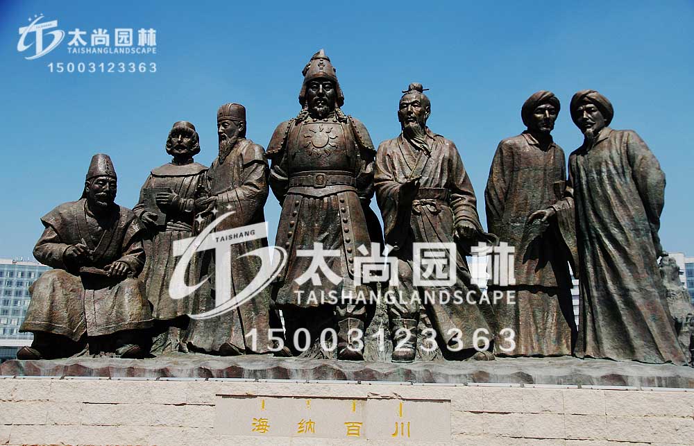 铸铜雕塑，九游会在线园林
