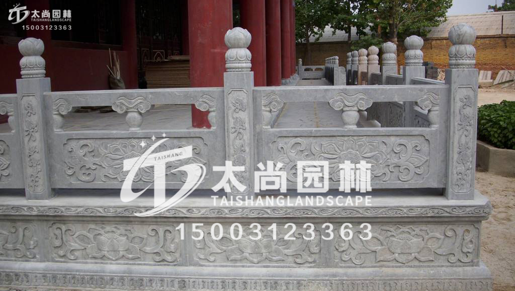 九游会在线雕塑，寺庙护栏