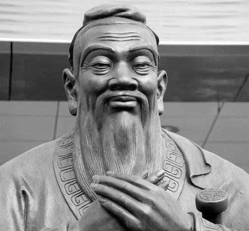 5米孔子雕像-学？鬃拥袼-校园文化孔圣人雕像